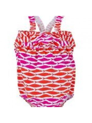 Little Fishes Baby Ruffle Swimsuit